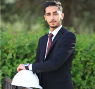 تهنئة للمهندس محمد أمين الطراونة بتخرجه من جامعة مؤتة