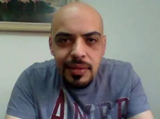 صورة الإعلامي أمجد حجازين