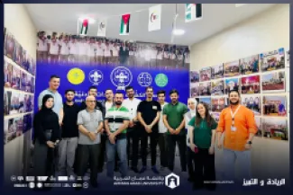 جامعة عمان العربية تنظم زيارة طلابية إلى جمعية الكشافة والمرشدات الأردنية