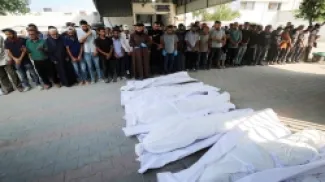 39 شهيدا و317 إصابة خلال 24 ساعة في قطاع غزة