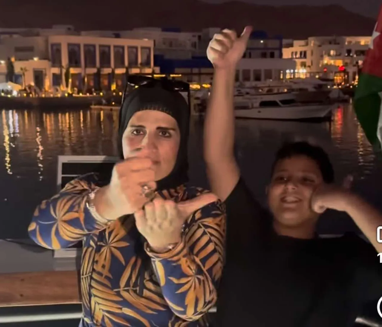 ام نمر تكيد الحساد من العقبة - فيديو