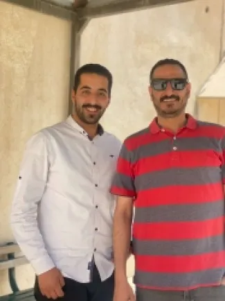 تهنئة للمحامي باسل النعيمات بمناسبة تخرّجه في القانون