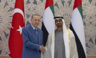 تأكيد إماراتي - تركي بدفع مسار السلام الإقليمي