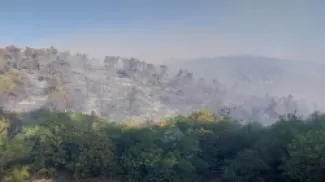 الزراعة: الفرق المختصة قريبة من السيطرة على بؤر الحرائق في جرش