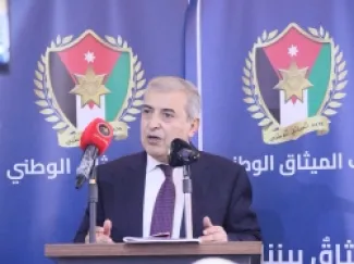 مدير مركز الدراسات الإستراتيجية خلال ندوة نظمها 