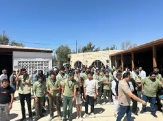 وفاة مؤسس الحركة الكشفية الأردنيه وأحد أعمدتها التربويين