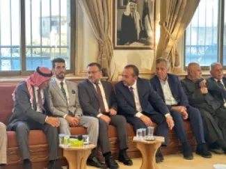 جاهة حسن نجل الصحفي محمد غنام وآل مالك من مصر .. العرموطي طلب وثامر الفايز اعطى
