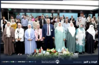 جامعة عمان العربية ترعى حفل تخريج طلبة الدبلوم التدريبي «الارشاد الاسري التربوي»