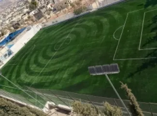 ملعب البقعة .. بعد طول انتظار لا يصلح للاستعمال !